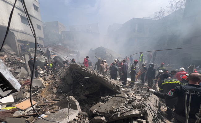 Airstrikes on Iran kill over 25 as Trump's deadline to open Strait of Hormuz looms